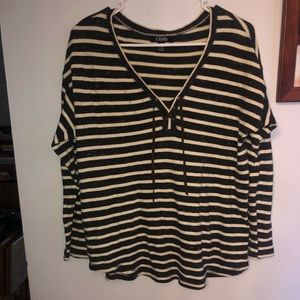 Chaps Striped Top